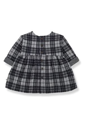 Claudia grey cotton blend dress 1+IN THE FAMILY KIDS | CLAUDIA.